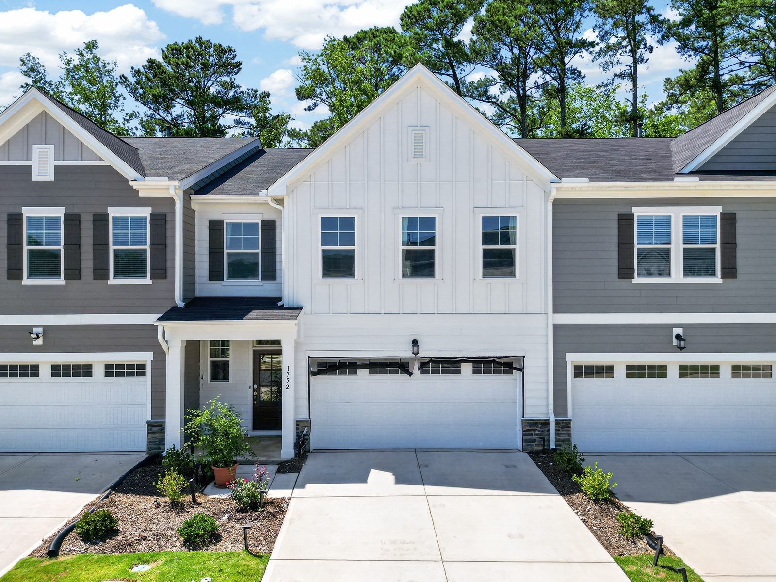 1752 Alpine Summer Lane, Apex NC townhome — photo 1